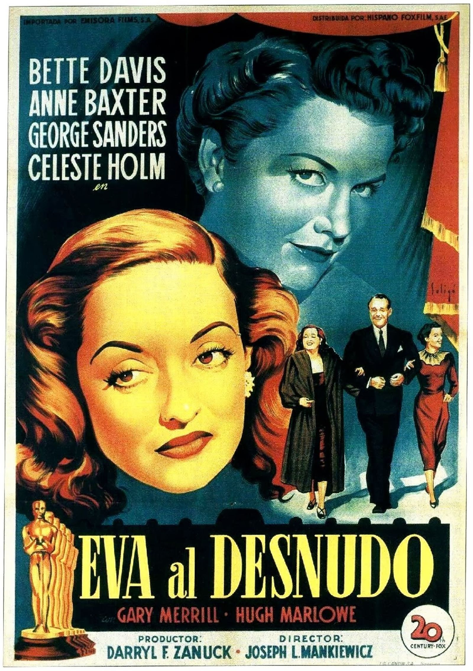 cartel eva al desnudo