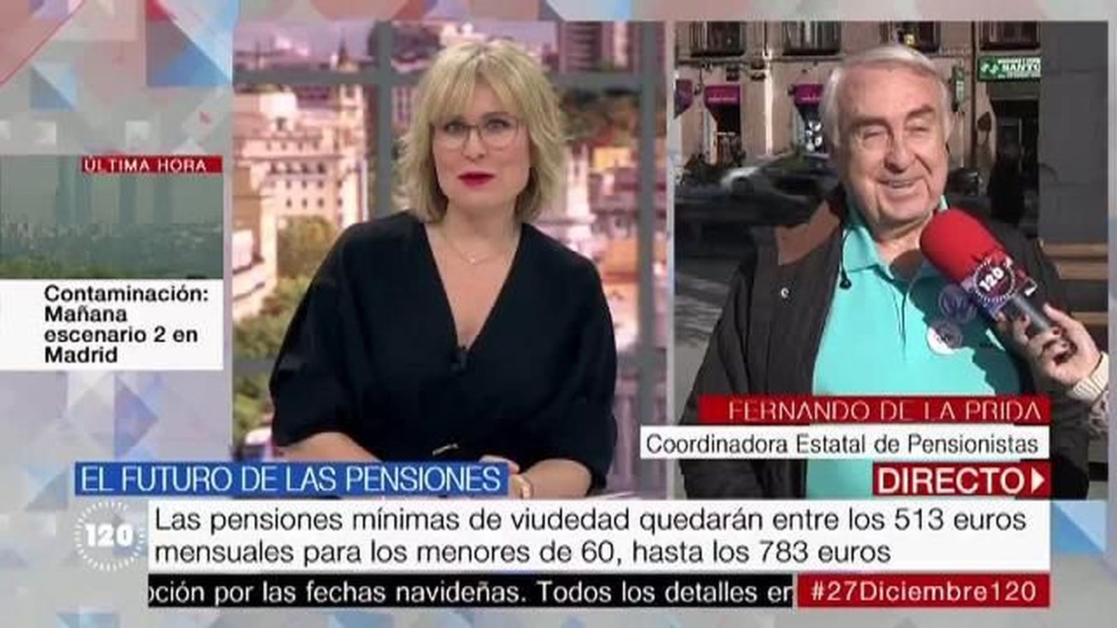 Los jubilados ven insuficiente la subida de las pensiones: "Es poco dinero"