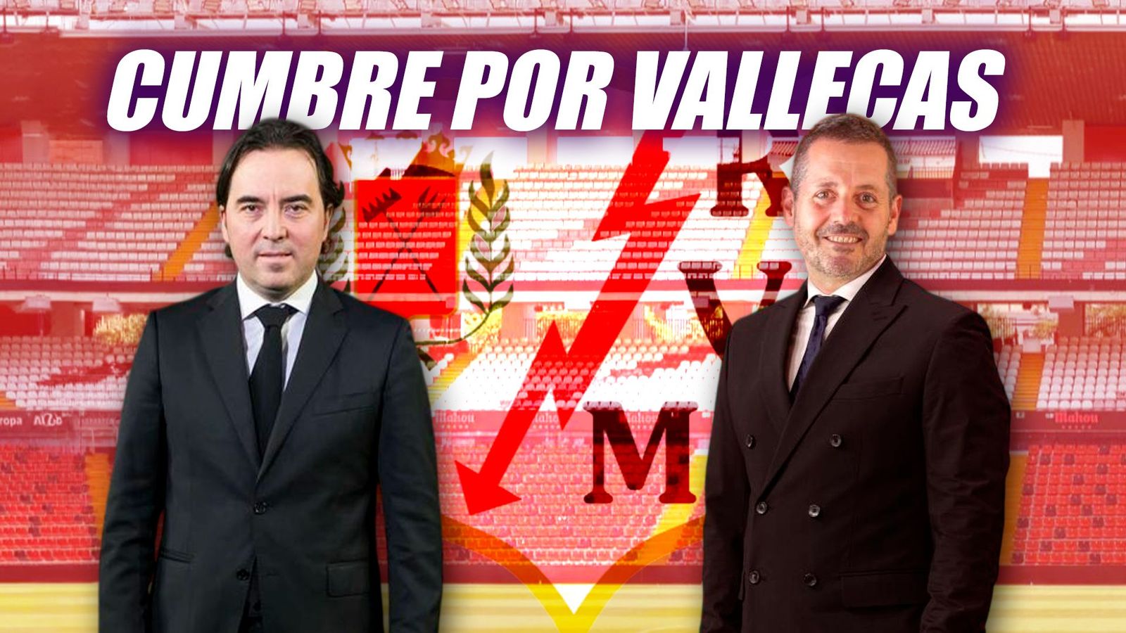 El Rayo Vallecano se compromete a abrir el estadio de Vallecas a los técnicos de la Comunidad