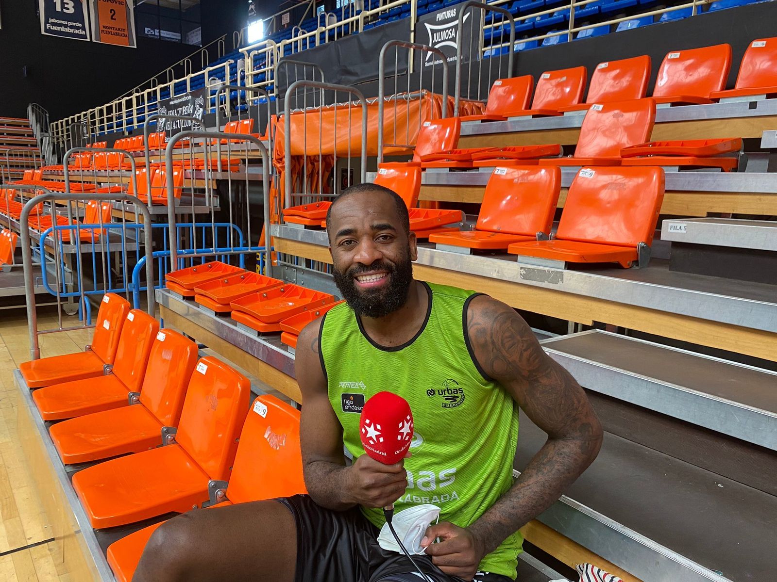 Chris Eyenga, jugador del Urbas Fuenlabrada