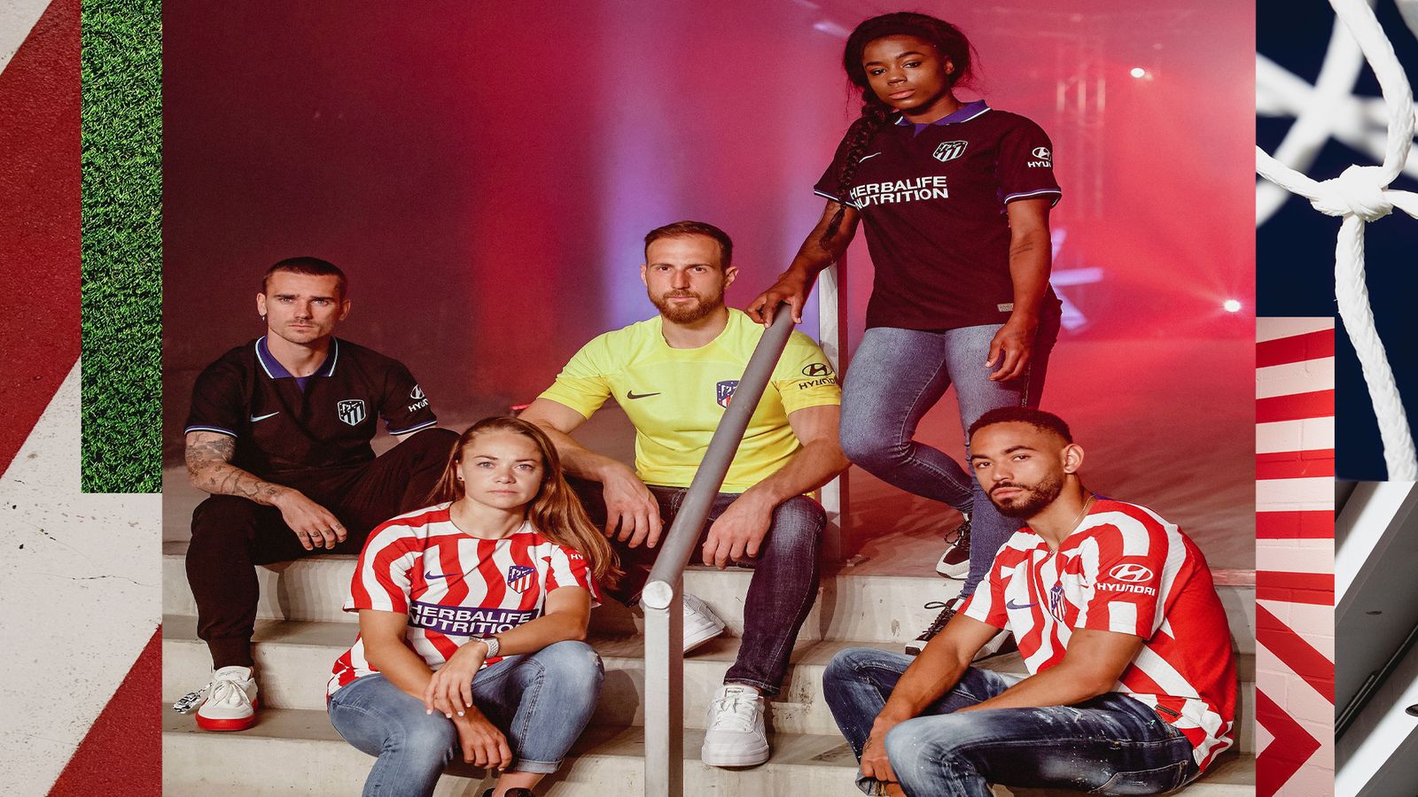 Equipación del Atlético de Madrid