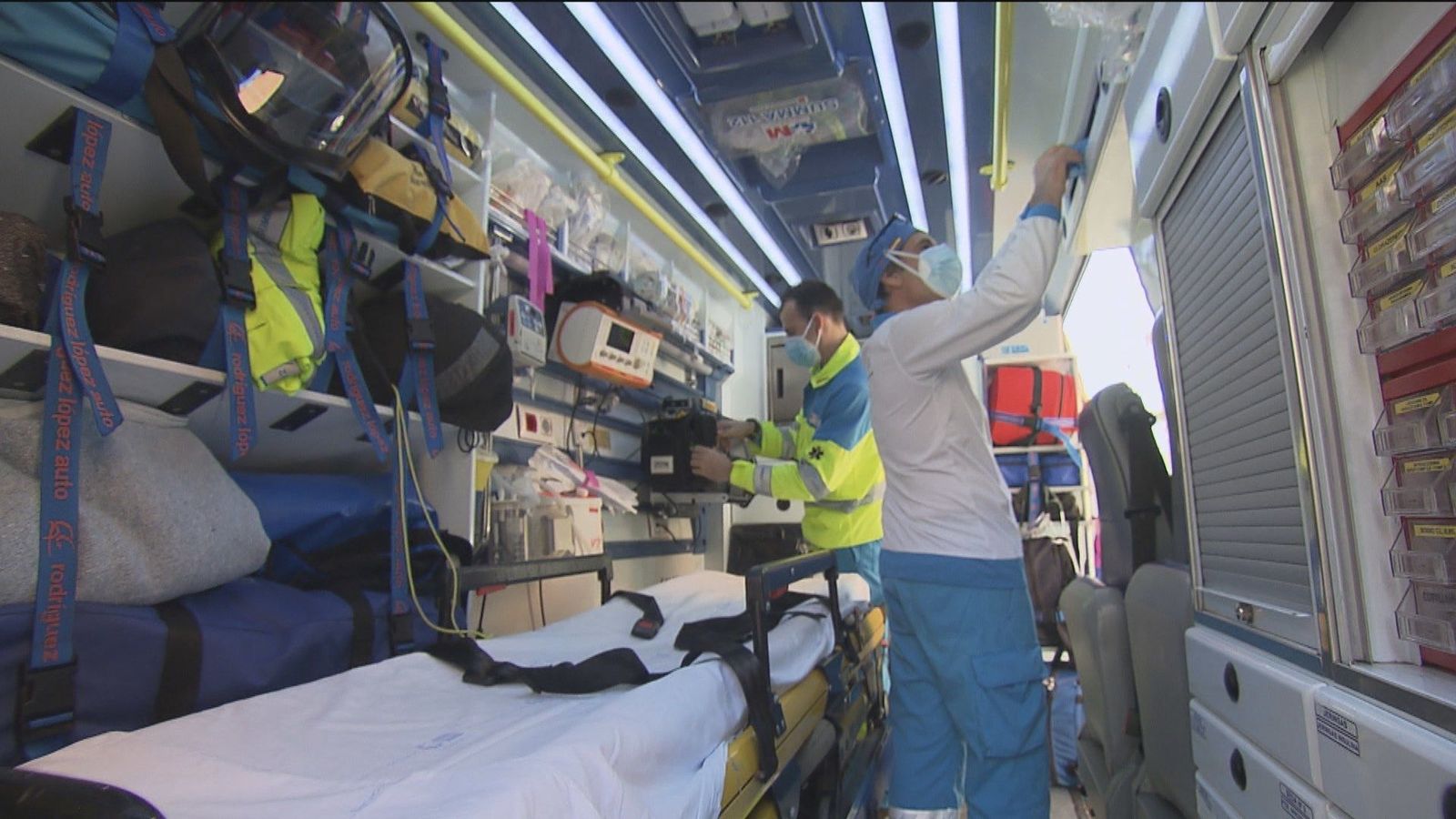 Música en las ambulancias del 112 para amenizar el traslado de los enfermos