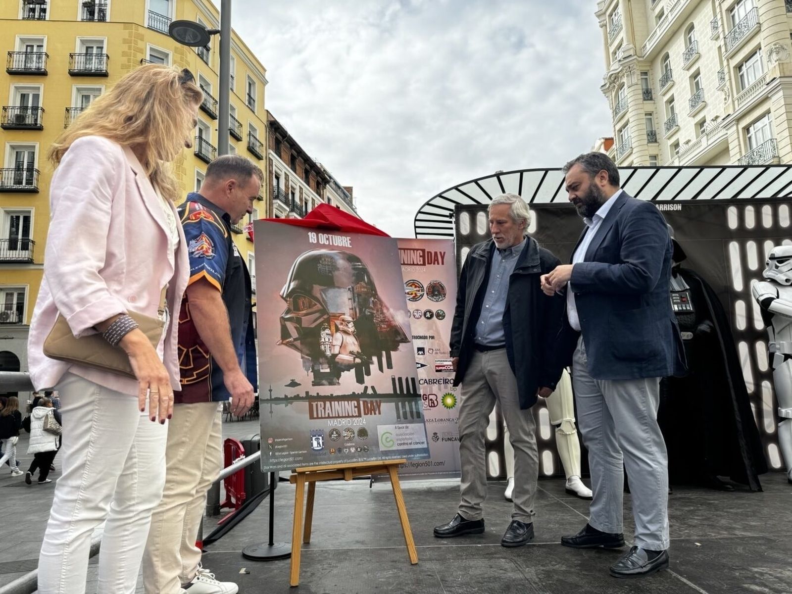 El ejército de Star Wars recorrerá este sábado las calles del centro de Madrid para visibilizar el cáncer