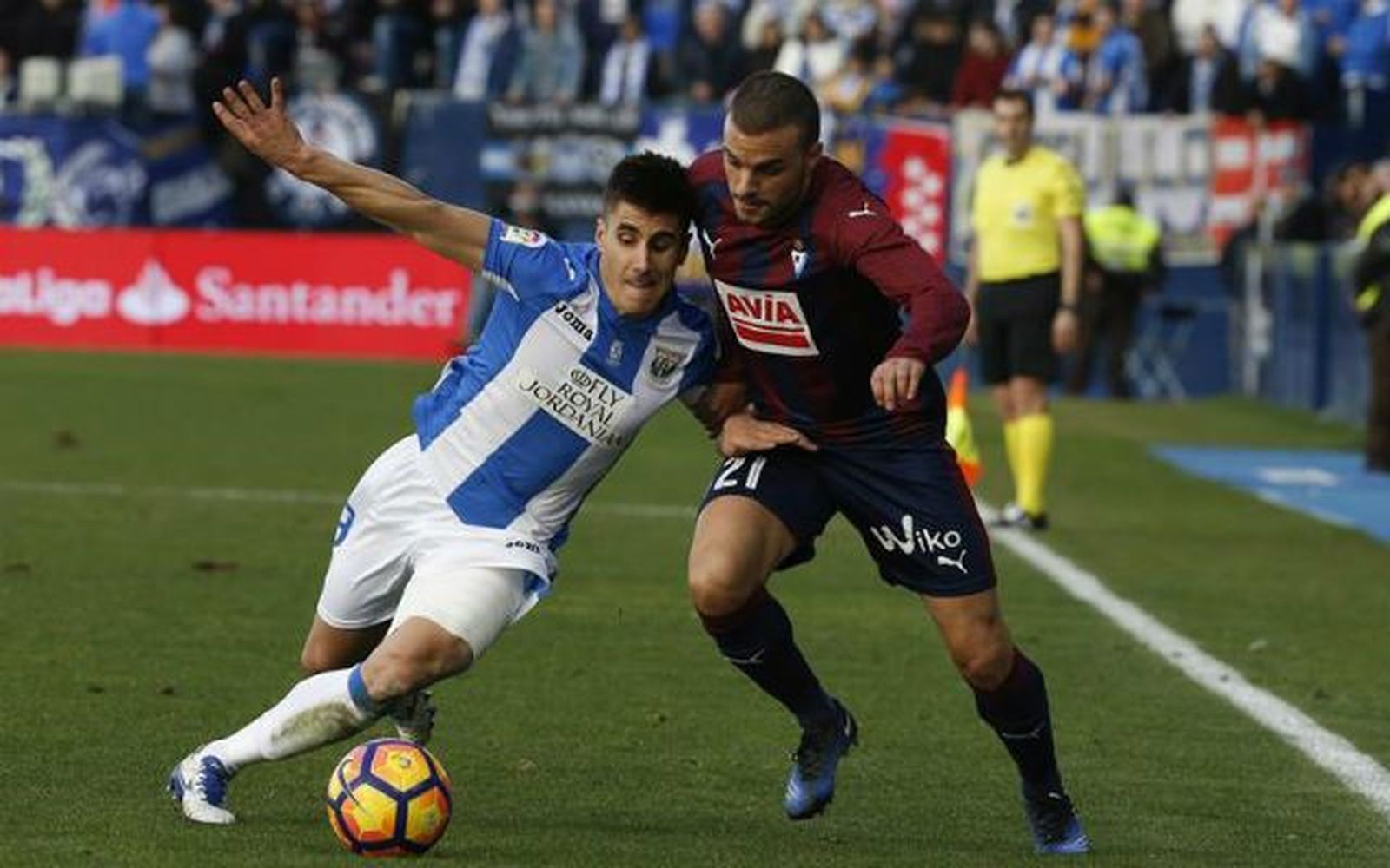 1-1. El Leganés, con 10, suma un valioso punto ante el Eibar