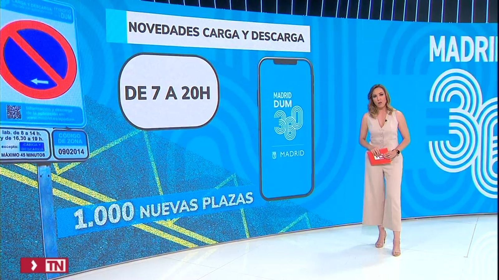 La carga y descarga en Madrid
