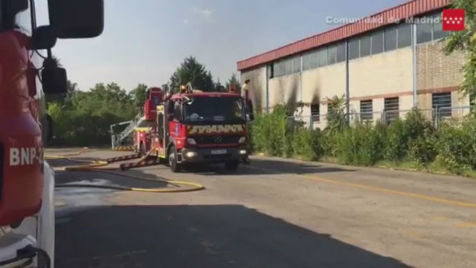 Incendio Leganés