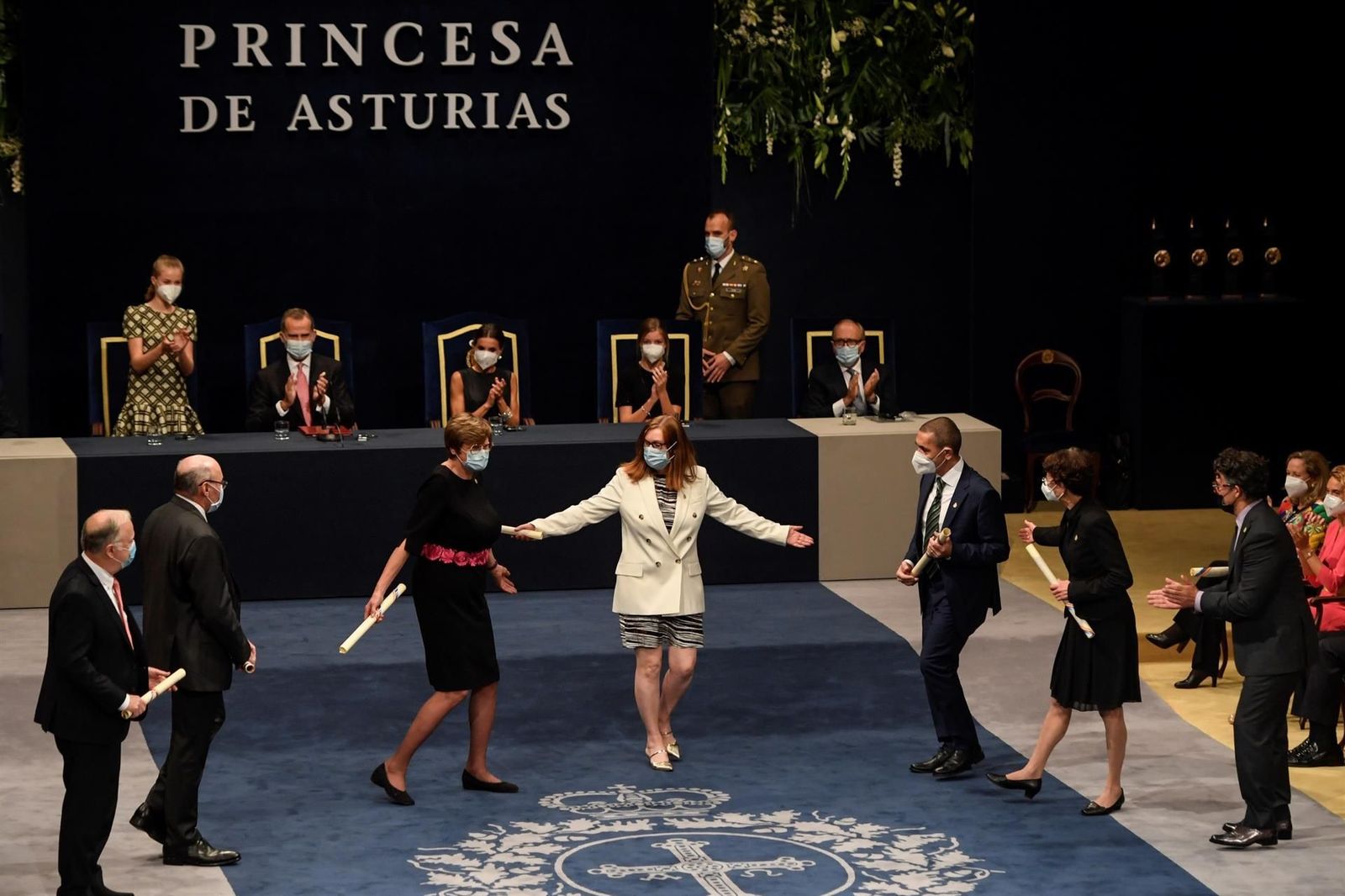 Oviedo asiste a una de las ceremonias más emotivas de los Premios Princesa de Asturias