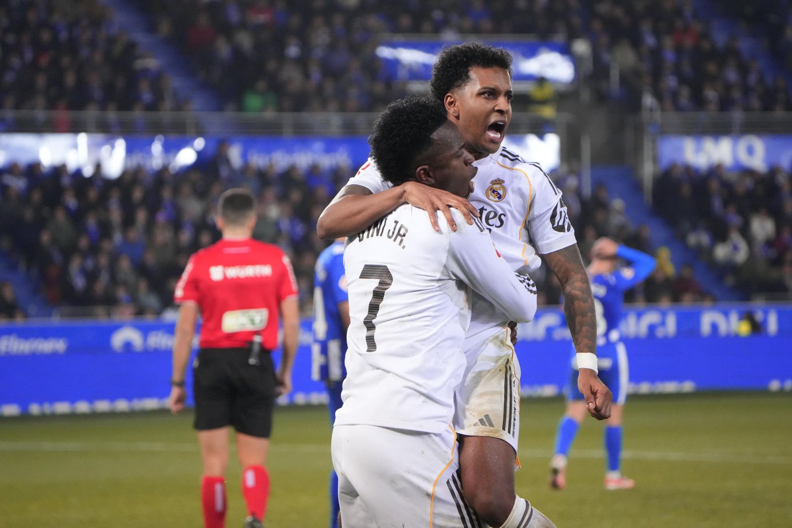 Rodrygo  y Vinícius