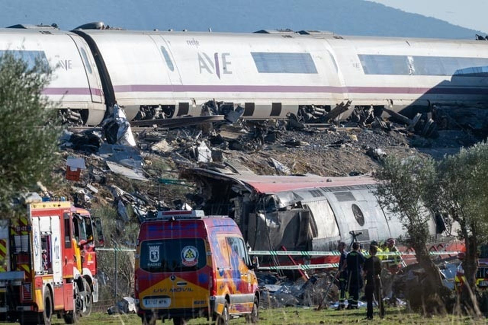 Accidente ferroviario en Urda (Toledo)