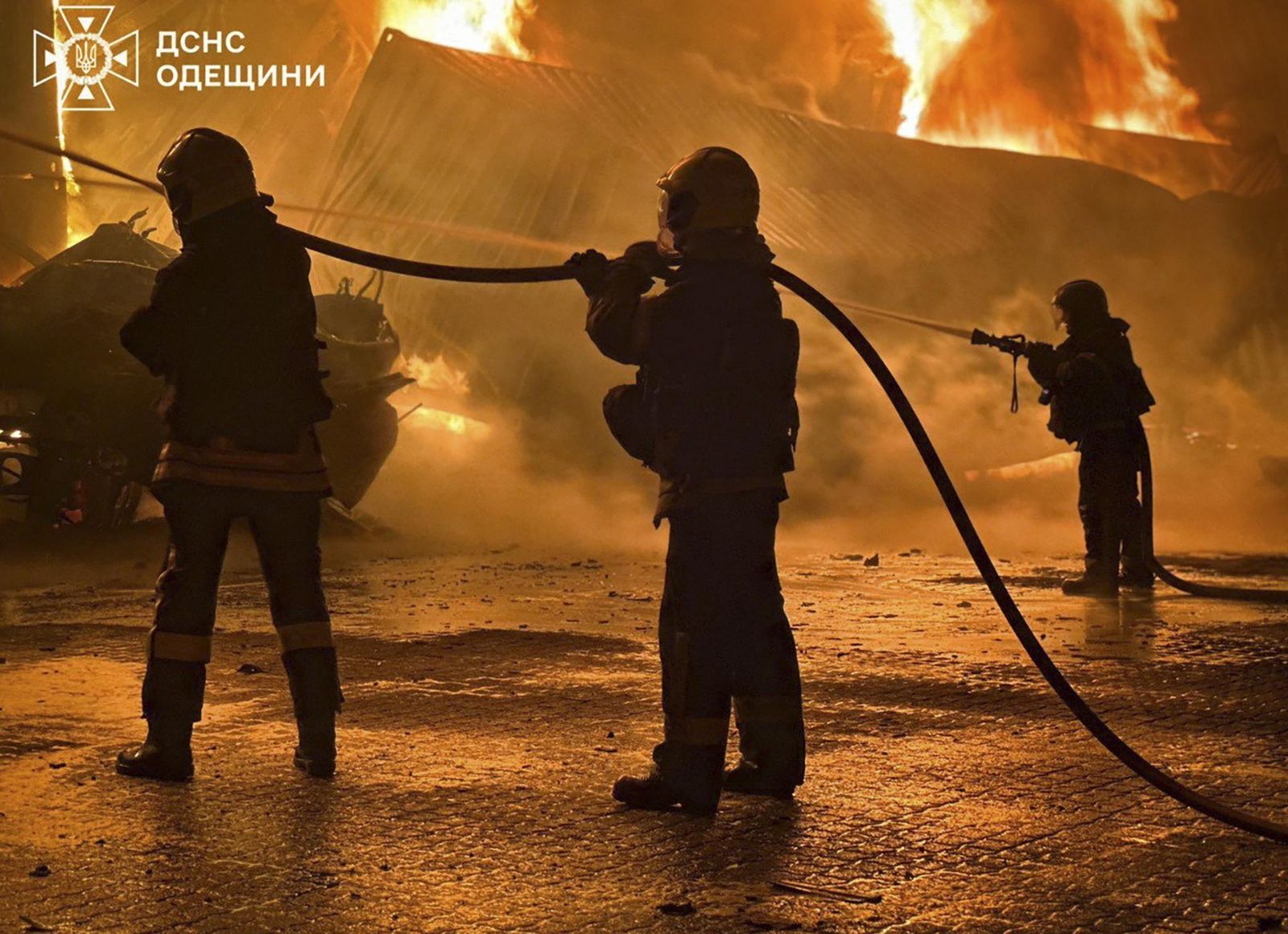 Ataque ruso a una zona industrial de Odesa
