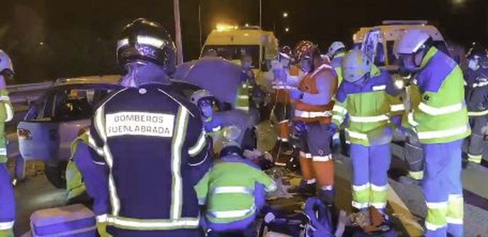 Un menor de 16 años pierde ambas piernas al ser arrollado en un accidente de tráfico en Fuenlabrada