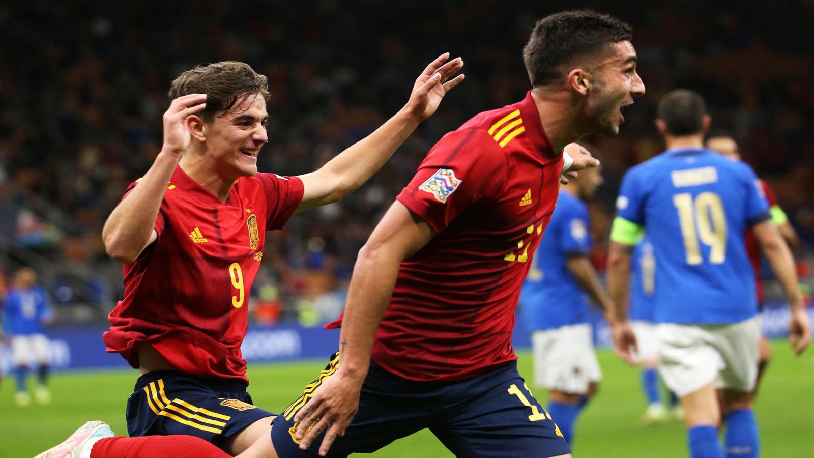 Ferrán Torres ante Italia
