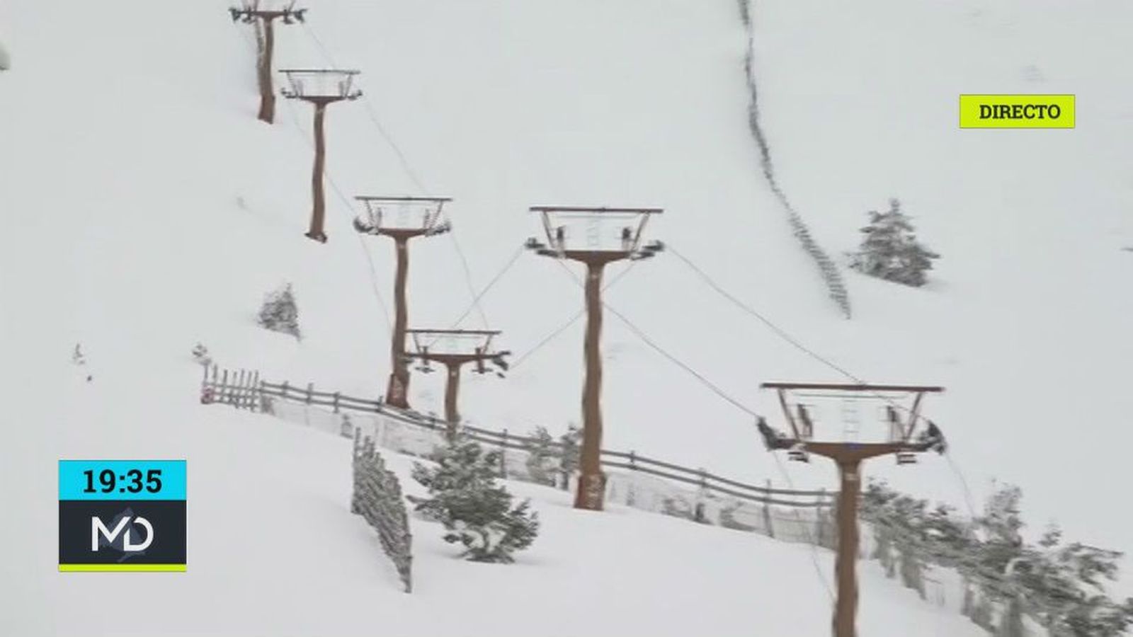 Las estaciones de Valdesquí y Navacerrada reabren con más nieve