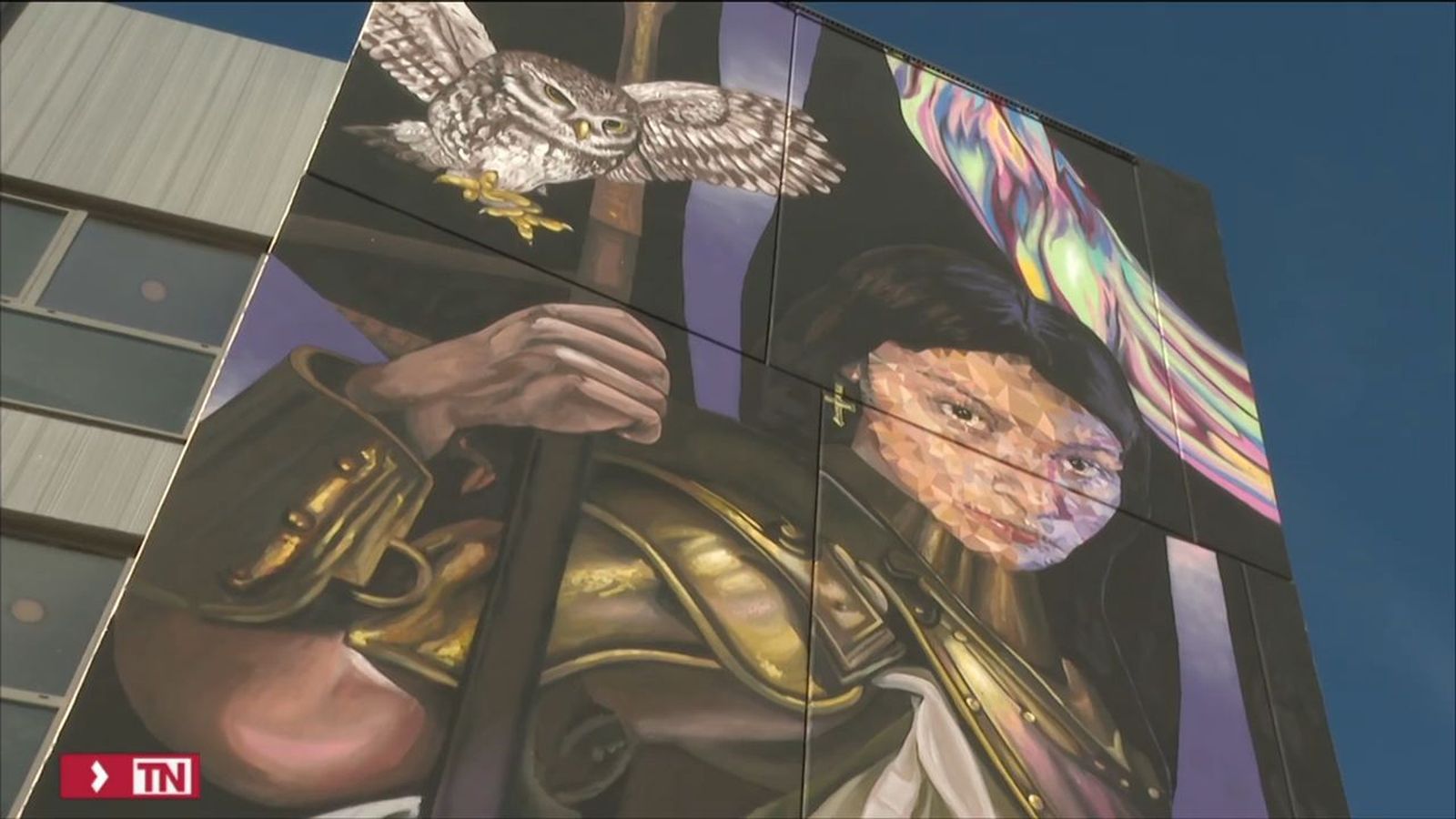El mural de Alcobendas que asombra al mundo