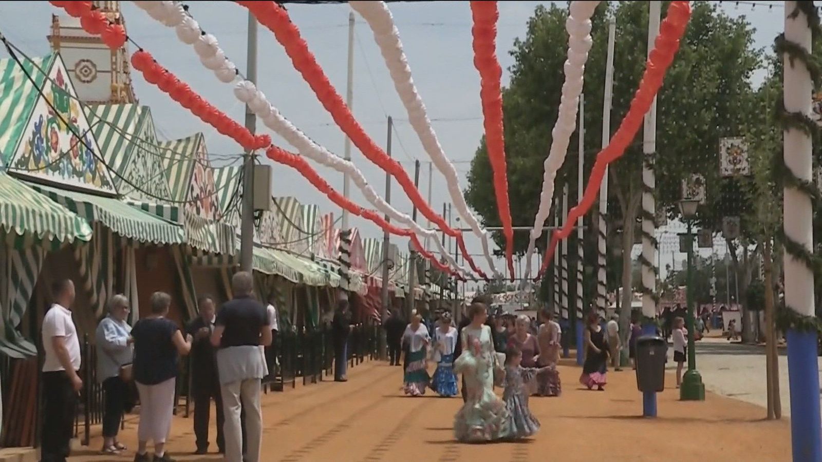 Últimas horas de la Feria de Abril de Sevilla