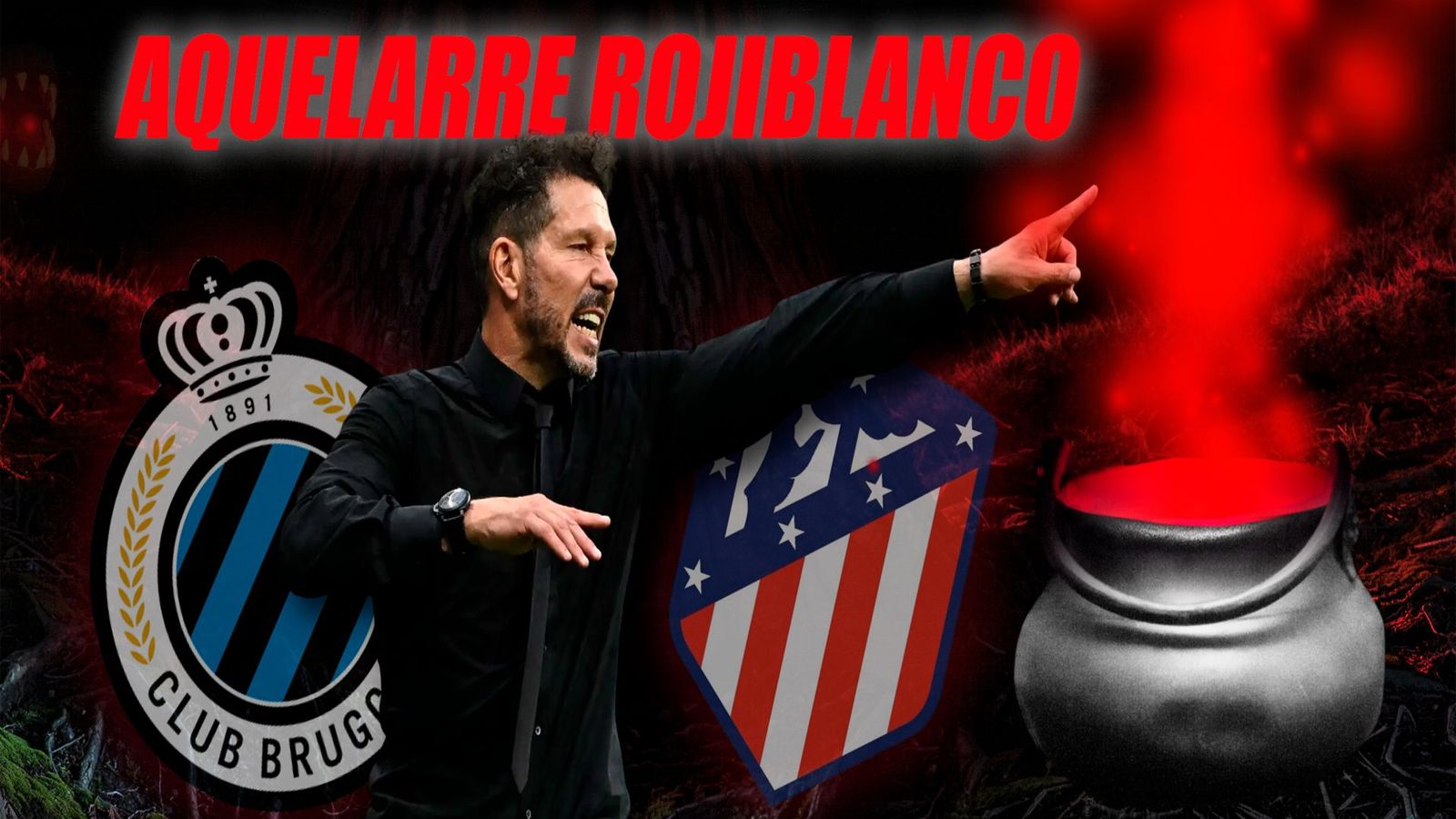 Simeone, sobre el Brujas: "El objetivo es estar en la siguiente ronda"