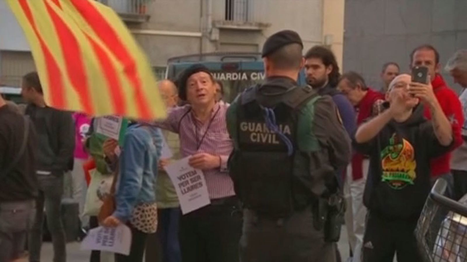 La Guardia Civil registra la sede de Unipost en Terrassa en relación al referéndum