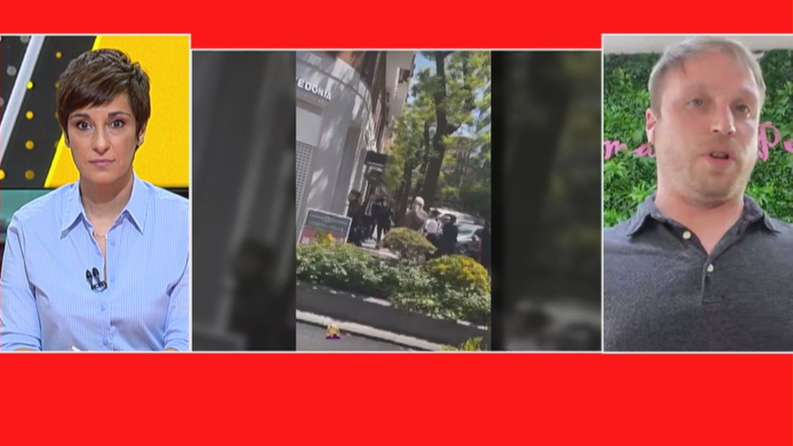 Un testigo de la joyería atracada en la calle Ayala: “Ha sido todo muy rápido, de película”