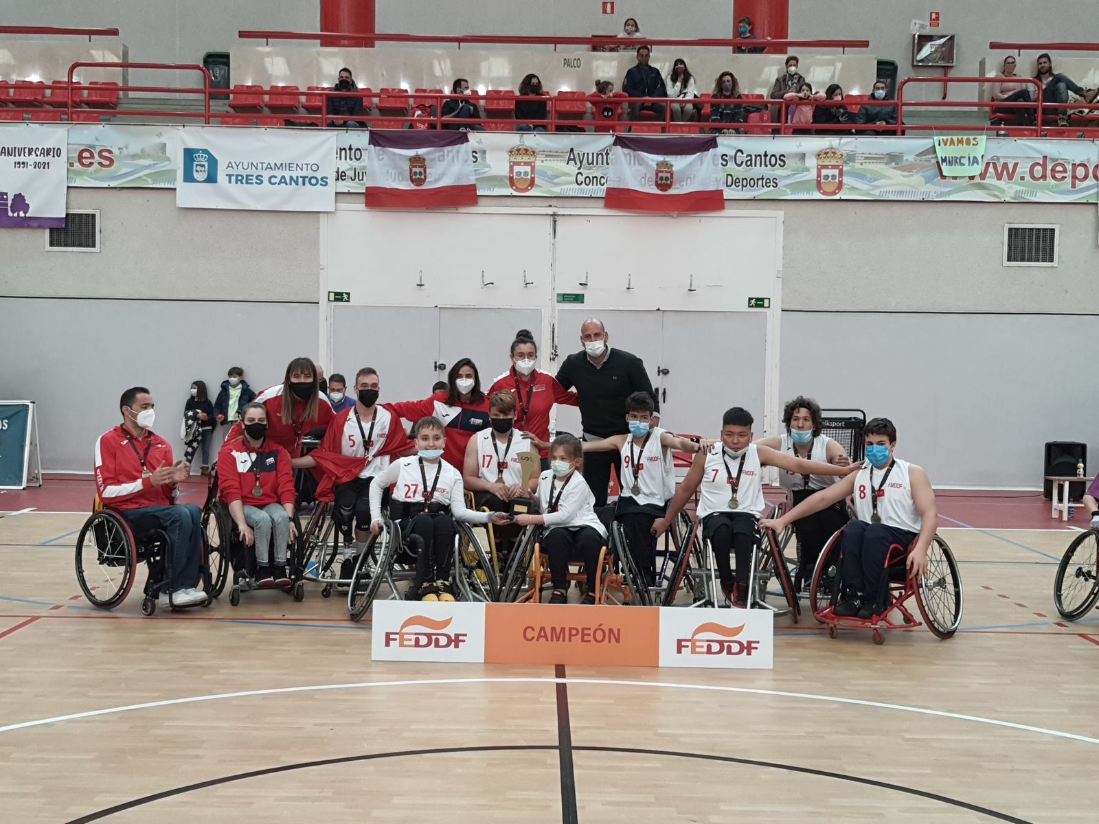 Selección de Madrid de baloncesto en silla de ruedas