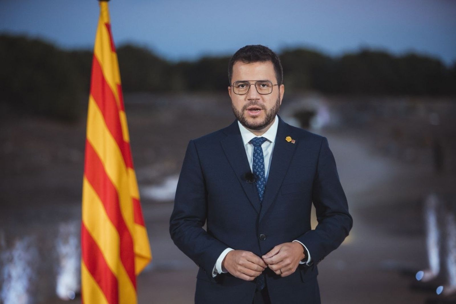 Pere Aragonès, presidente de la Generalitat de Cataluña