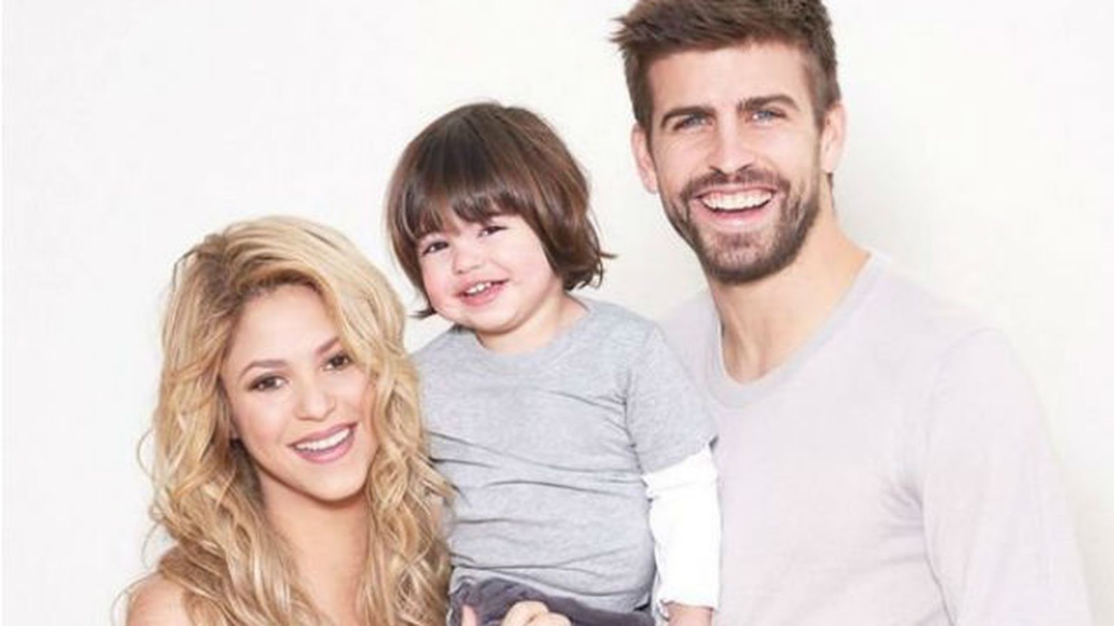 Shakira, Milan y Piqué