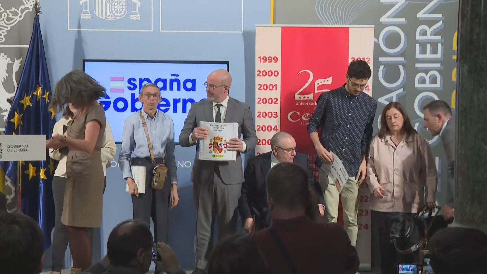 Las personas con discapacidad en Madrid celebran la desaparición del término "disminuido" de la Constitución