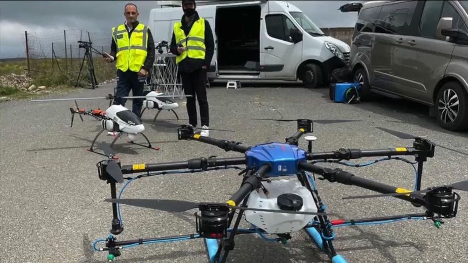 Esta es la empresa de Leganés cuyos drones retransmitirán el Giro
