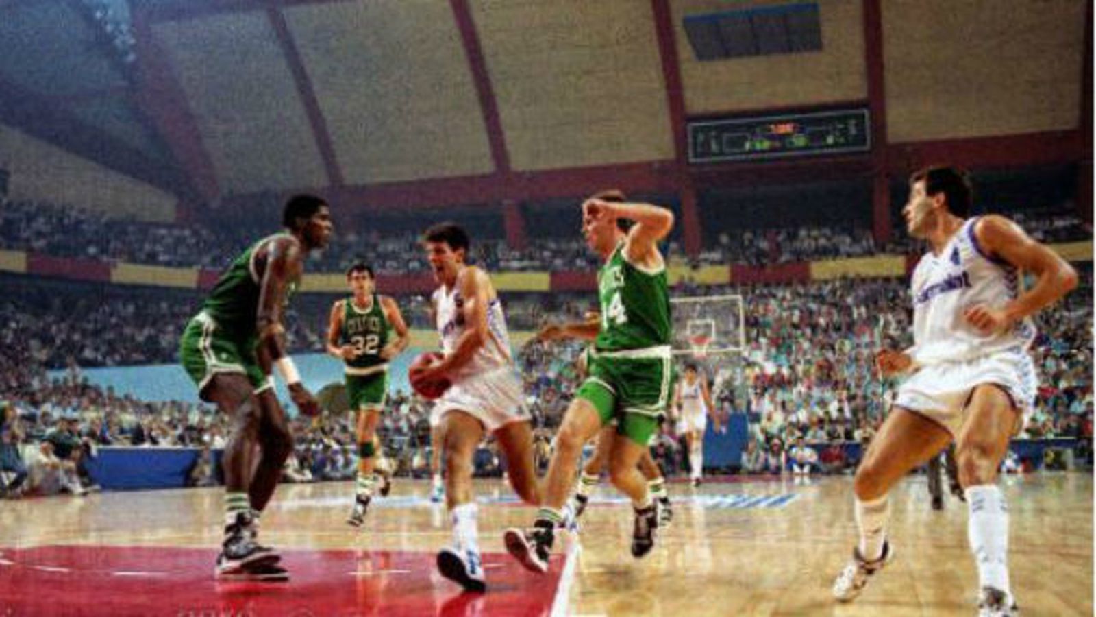 Real Madrid ante Boston Celtics