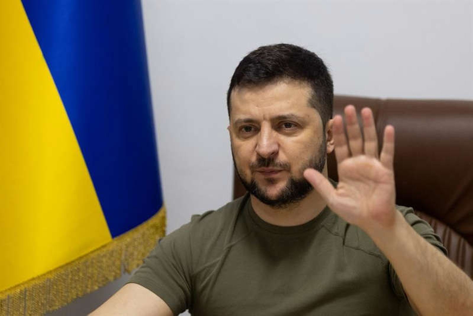El presidente de Ucrania, Volodimir Zelenski