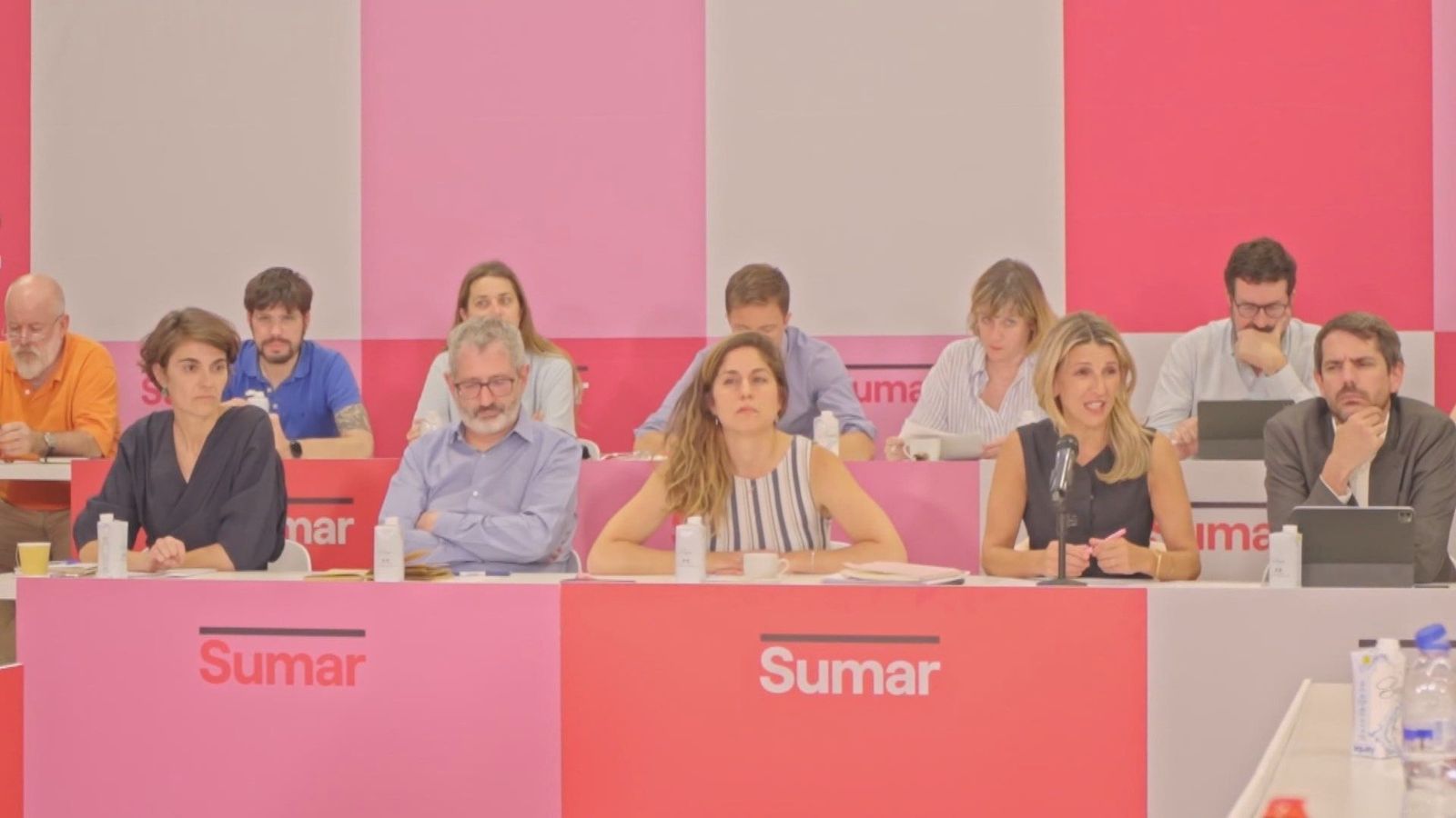 Sumar plantea una dirección colegiada de 4 personas para sustituir provisionalmente a Díaz