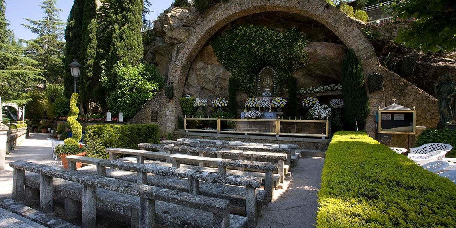 Visitamos la Gruta Nuestra Señora de Begoña
