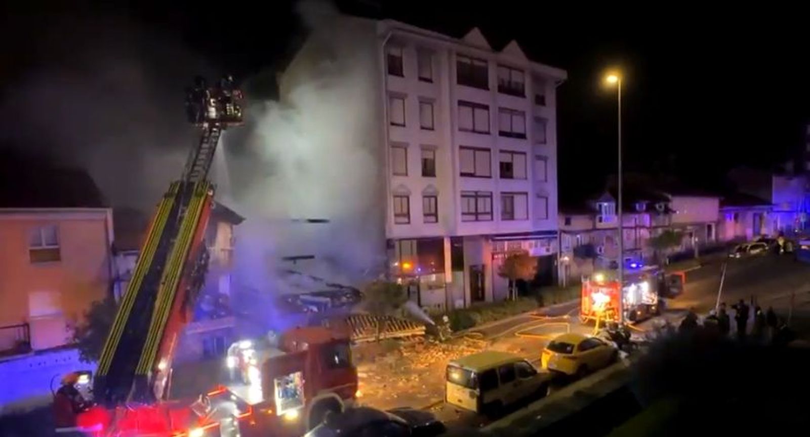 Explosión de gas en Santander
