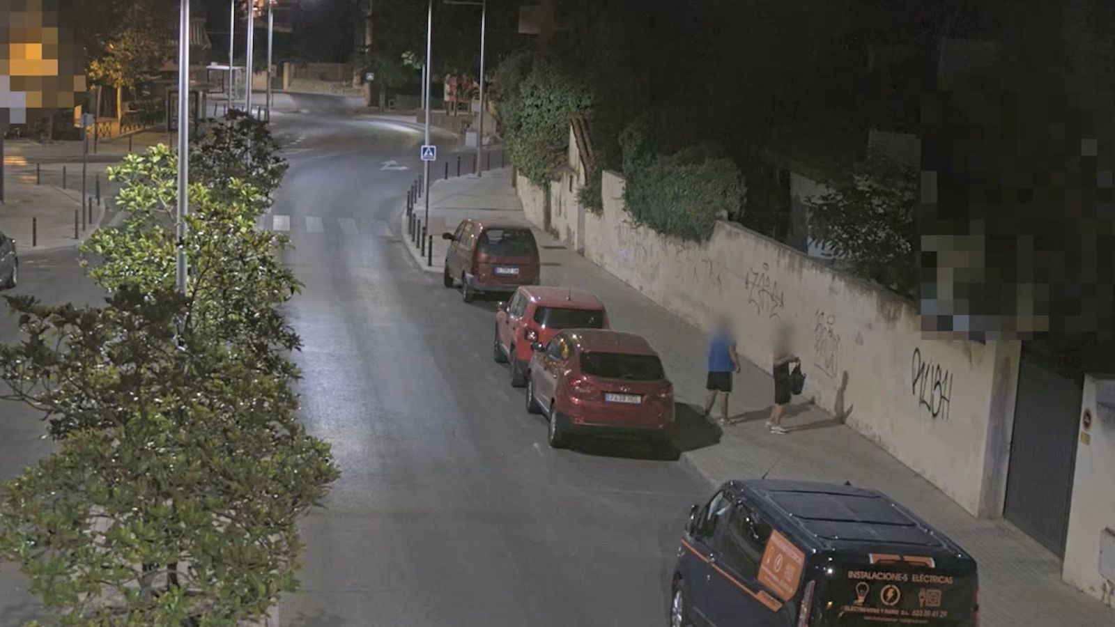Detenidos 3  grafiteros por más de 100 pintadas en edificios públicos de Villanueva de la Cañada