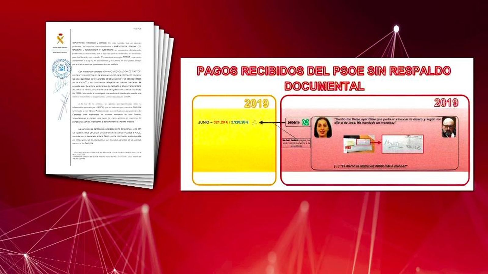 Los pagos en efectivo del PSOE a Ábalos y Koldo no cuadran con los entregados al Supremo