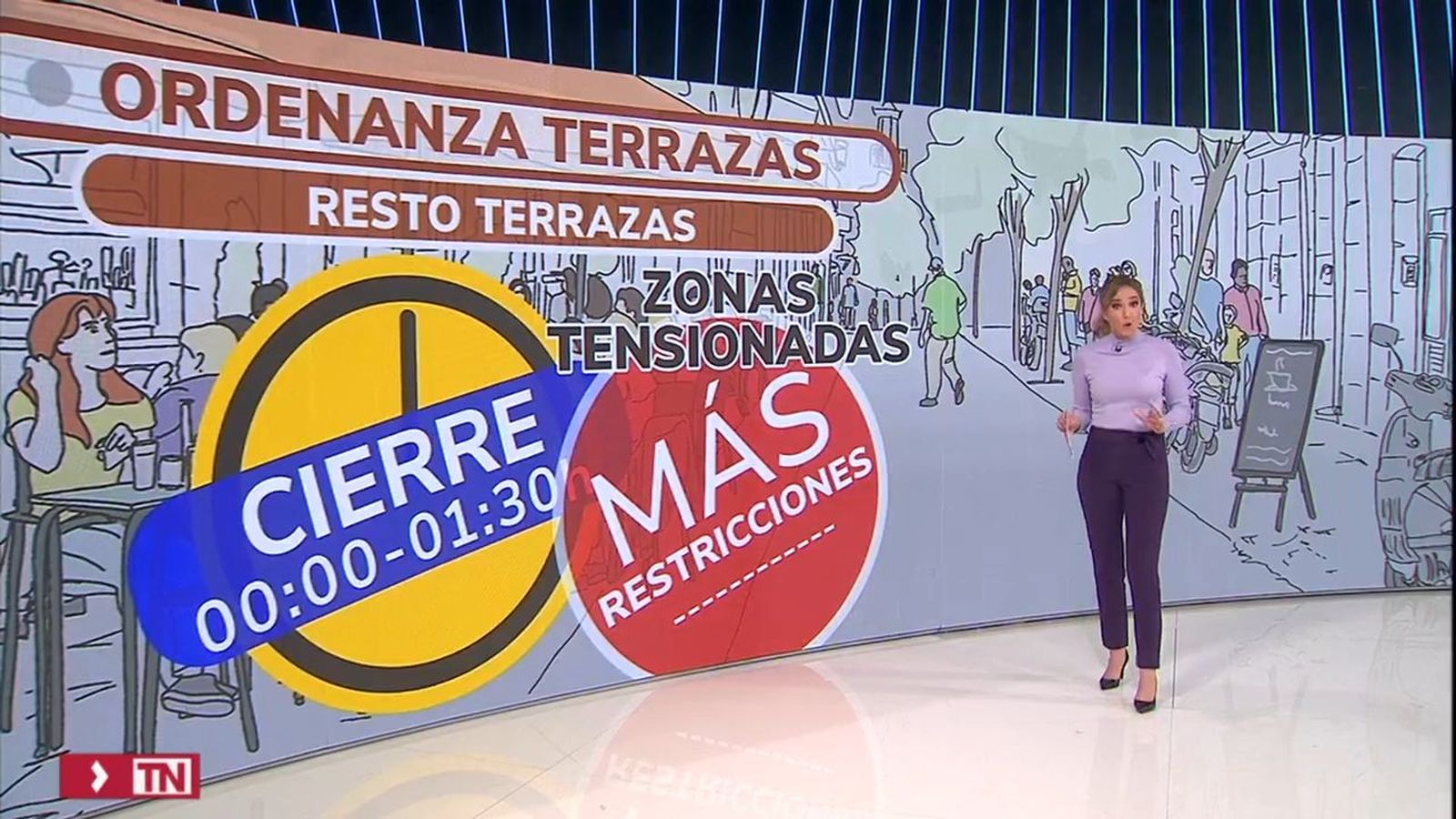 Aprobada la ordenanza sobre las terrazas en Madrid