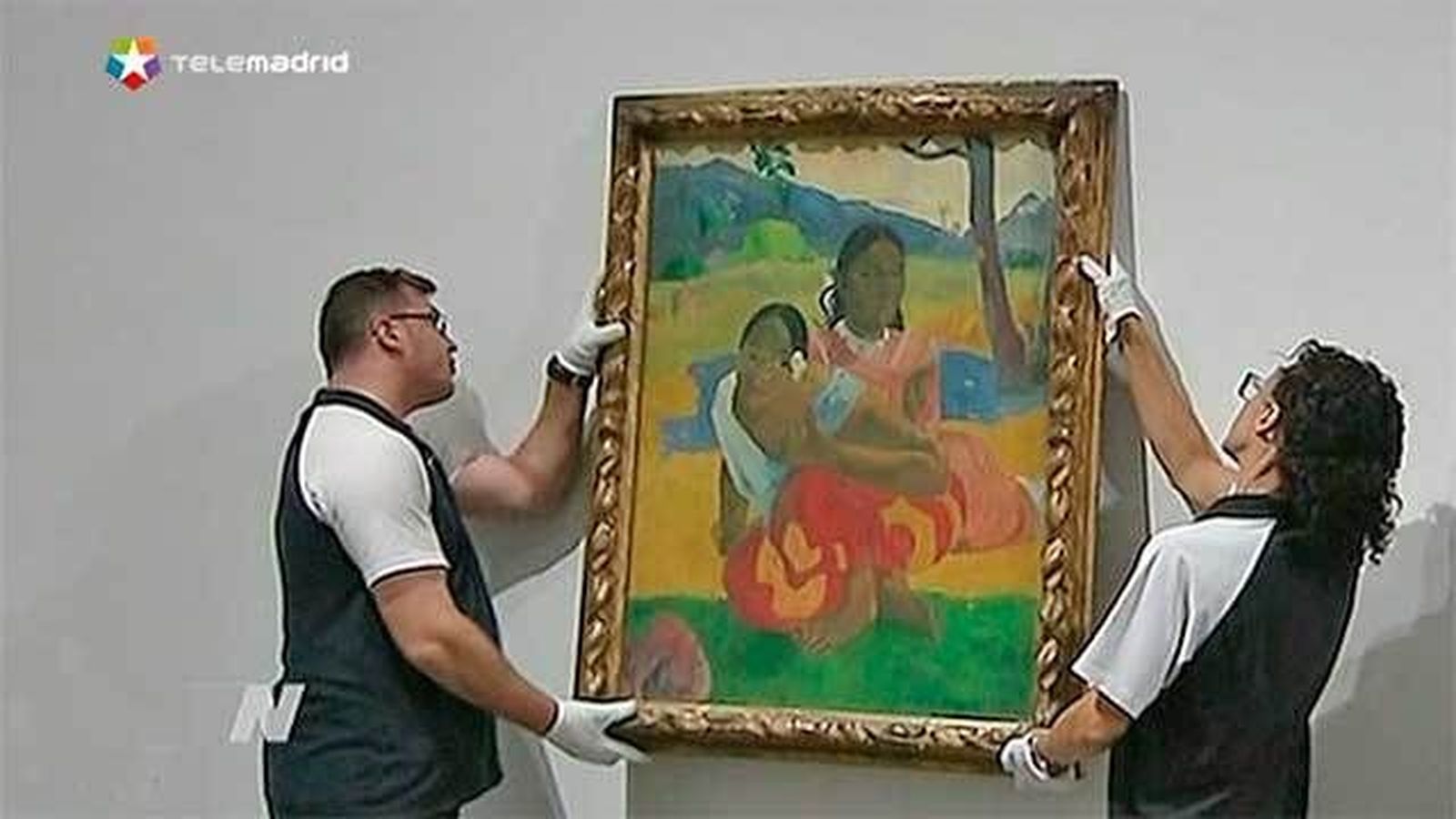 "Nafea faa ipoipo", de Gauguin, cuelga ya en el Museo Reina Sofía