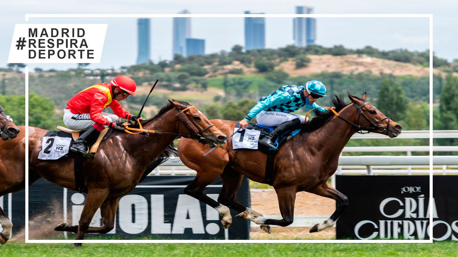 Carreras en el Hipódromo de la Zarzuela