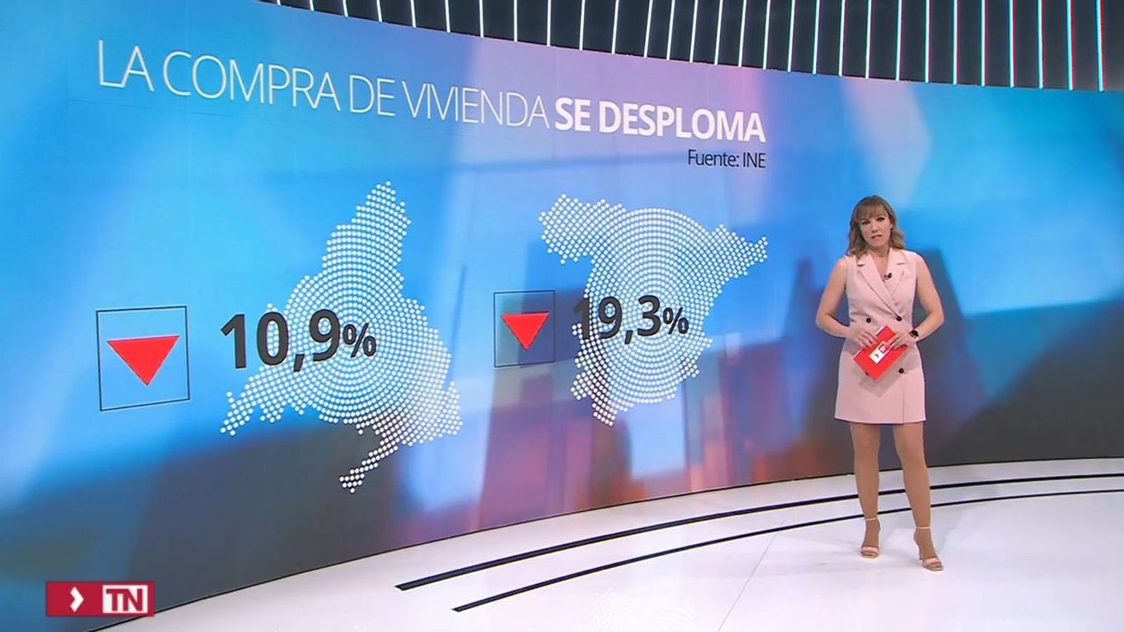 Baja la compraventa de viviendas