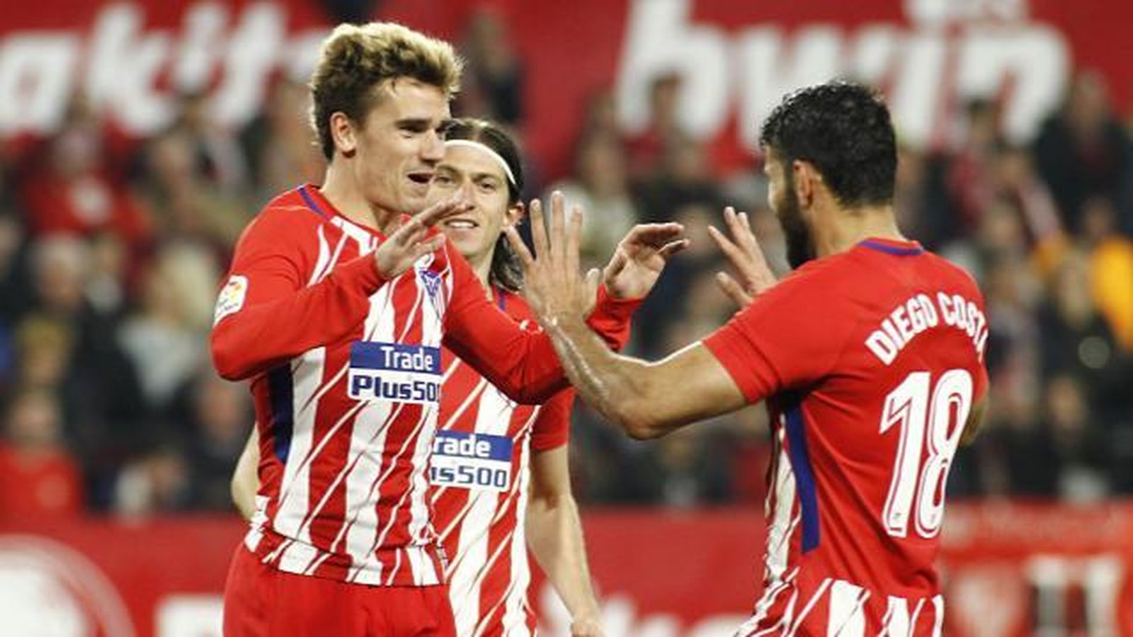 Griezmann y Diego Costa