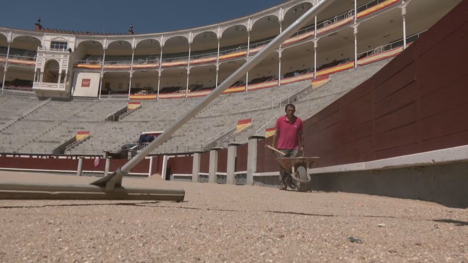 Así es la puesta a punto de Las Ventas