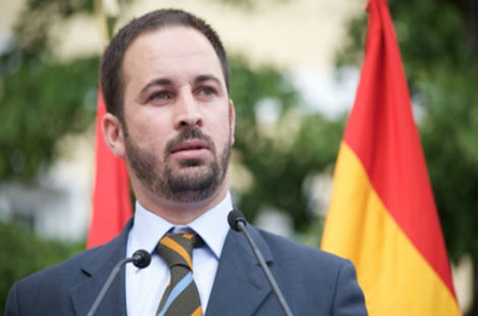 Santiago Abascal, nuevo presidente de Vox con el 91 % de los votos