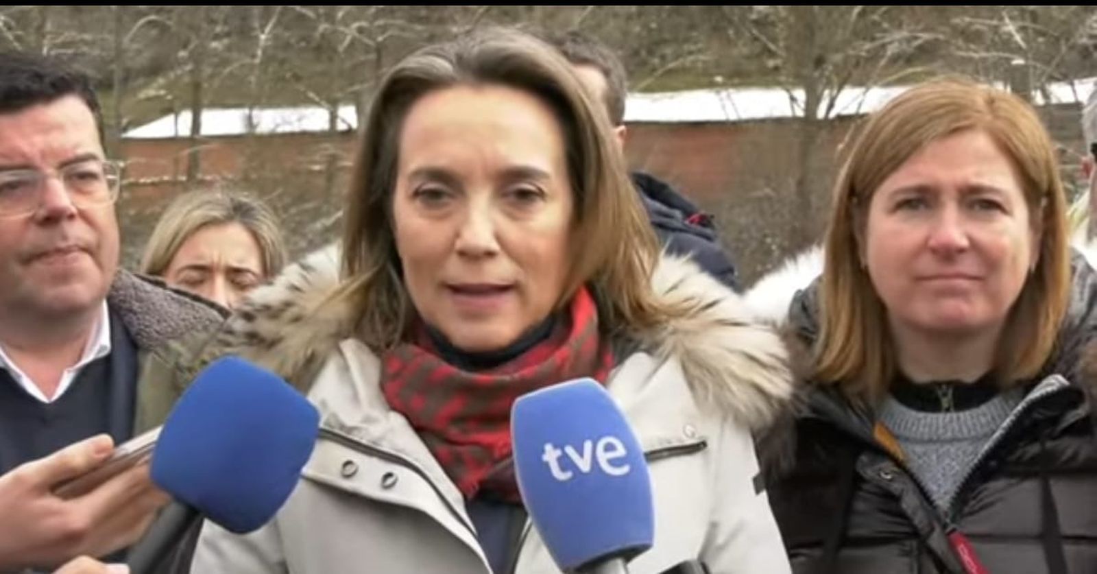 La secretaria general del PP, Cuca Gamarra,