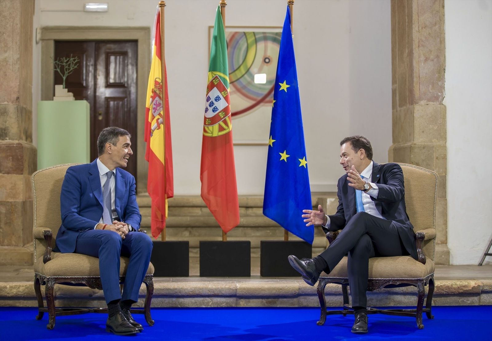 El Tajo, el Guadiana y la alta velocidad, en la Cumbre de España y Portugal