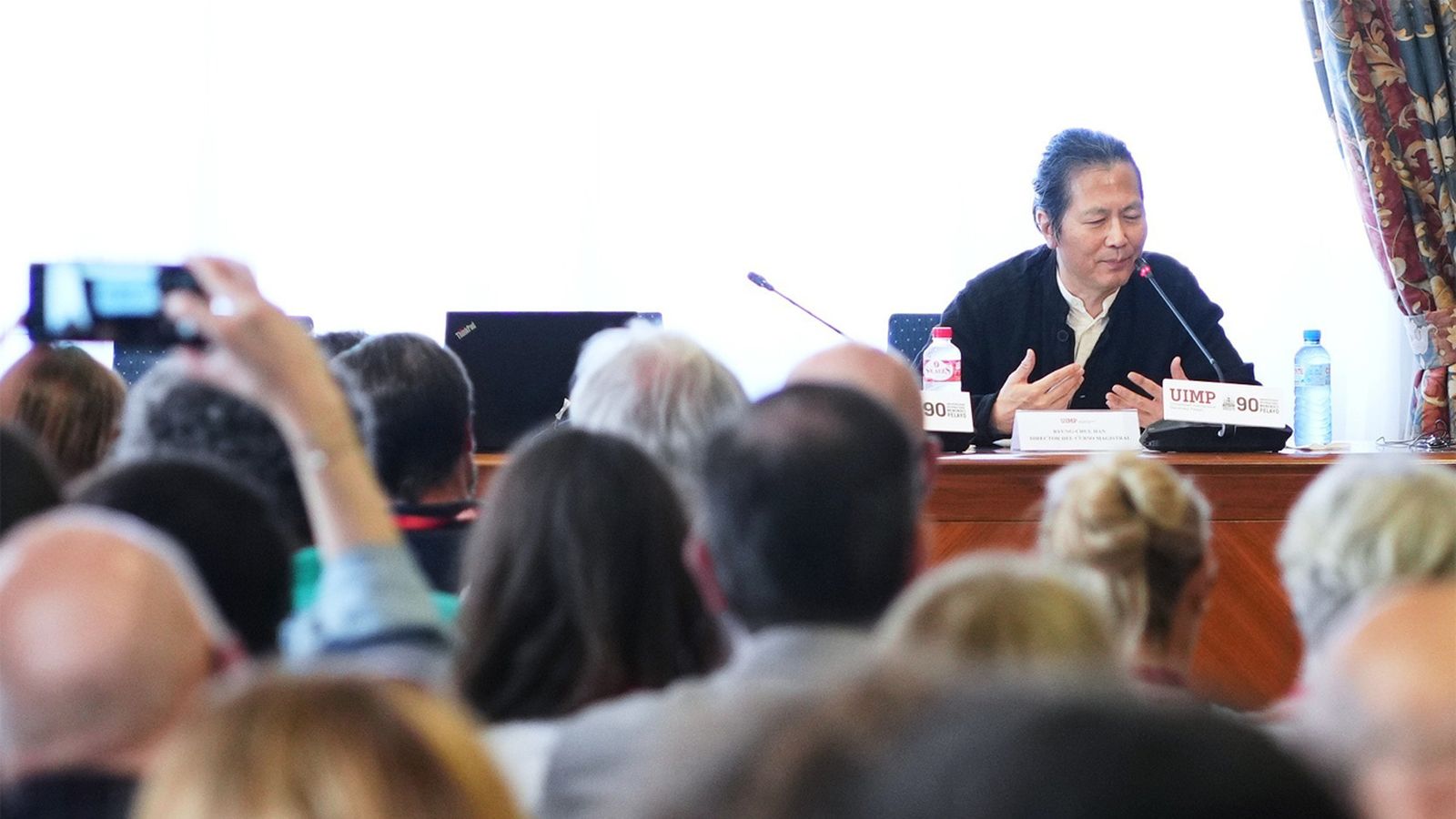 Filósofo surcoreano Vyung-Chul Han en la UIMP
