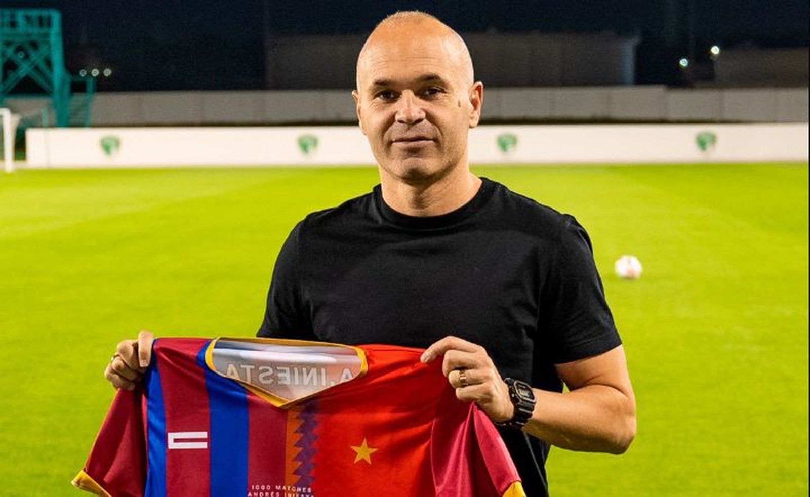 Iniesta cuelga las botas