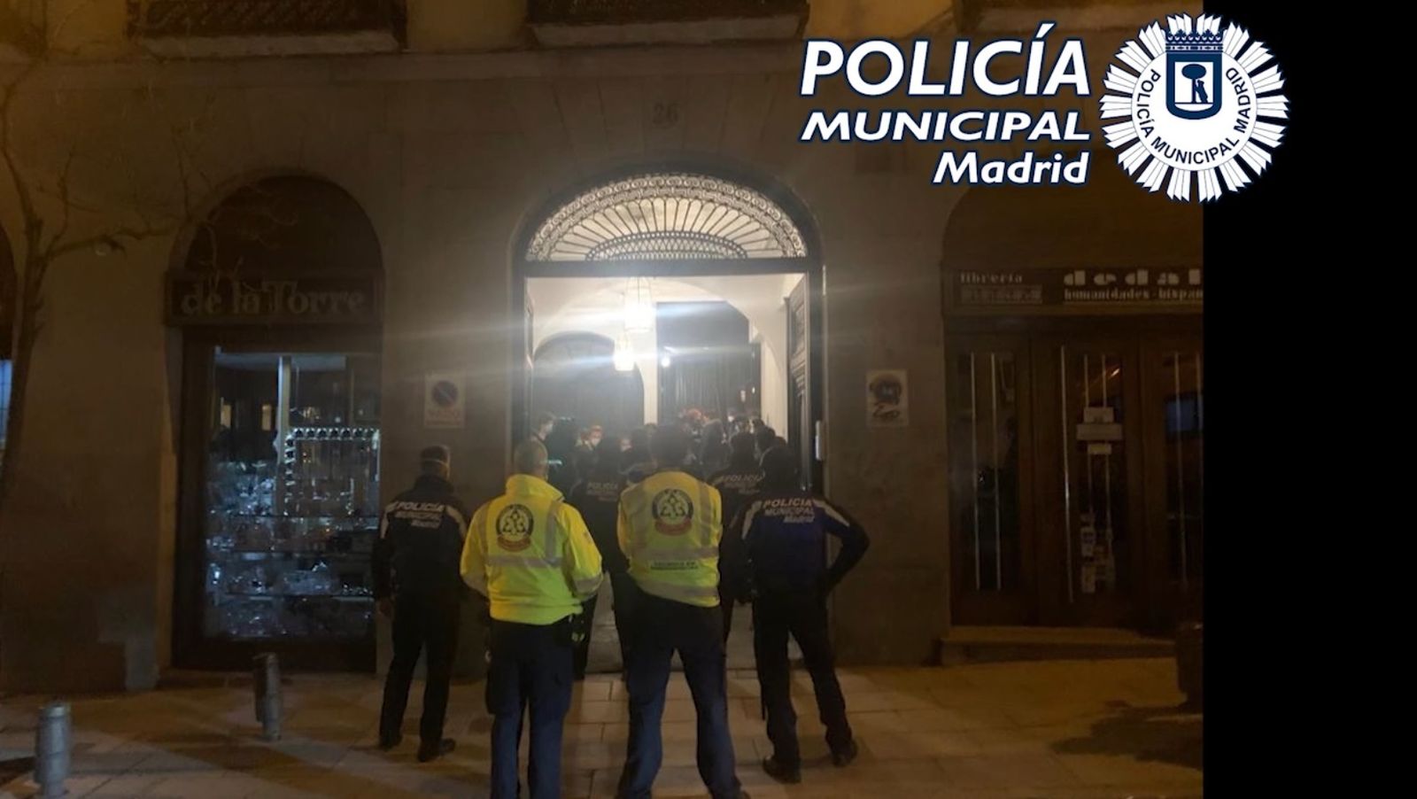La Policía Municipal desaloja una fiesta ilegal