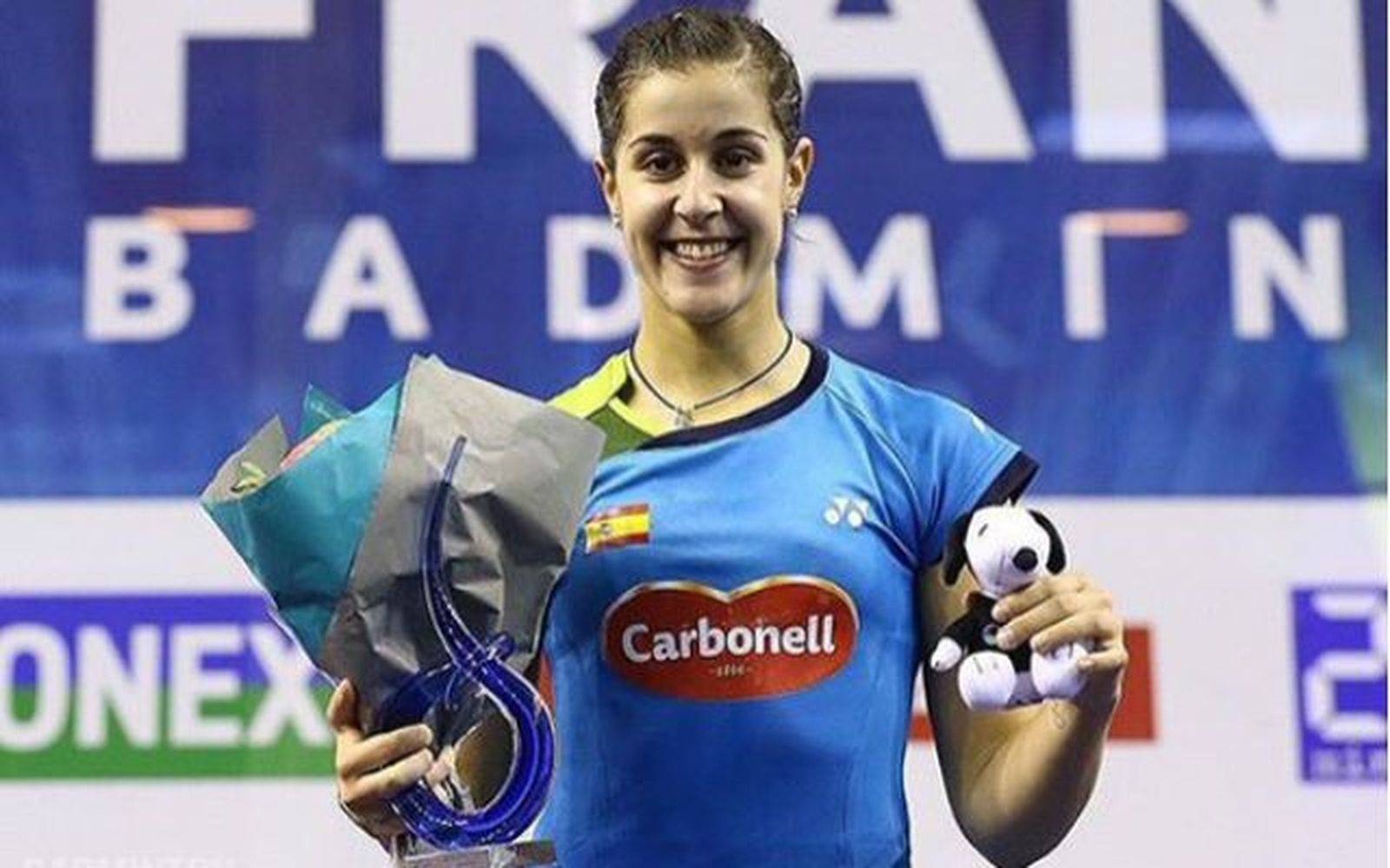 Carolina Marín conquista París