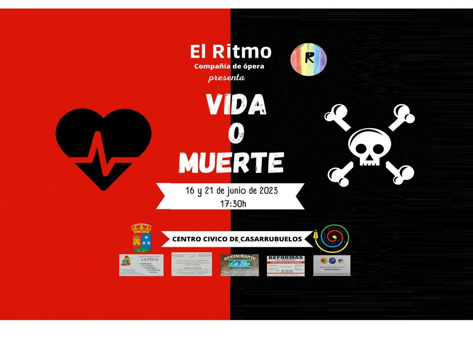 'Vida o Muerte', una ópera creada por una compañía infantil de Casarrubuelos
