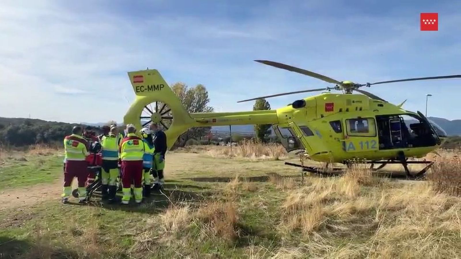 Accidente doméstico en Villalba