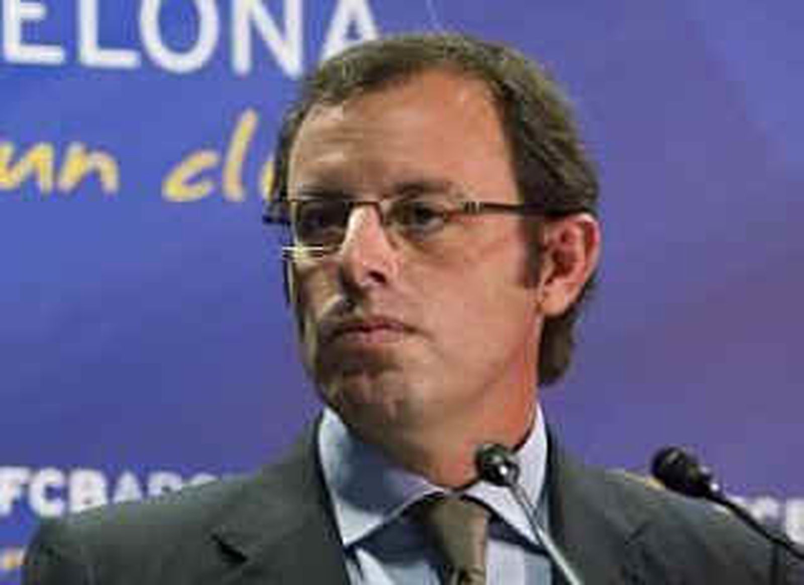 Rosell no irá al palco del Madrid en la ida de la Supercopa de España